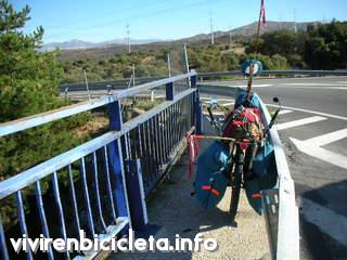 La bicicleta camino de Villalba de Guadarrama
